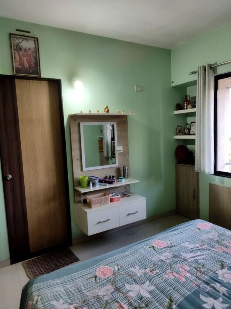 Bedroom, yashoda-golden-trellis 3 Bedroom 1650 Sq.Ft. Apartment In Balewadi Pune 9836323