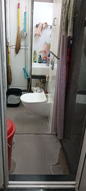 Bathroom in 2 BHK Apartment at Rustomjee Urbania Azziano, Thane West – for Rent