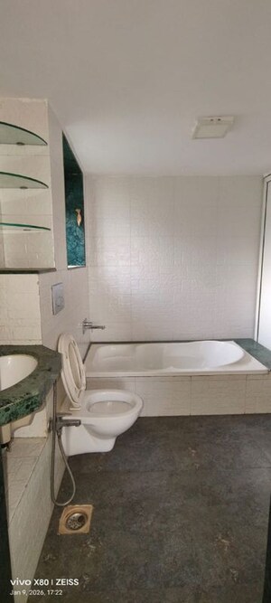 Bathroom in 1 BHK Apartment at Khar West – for Rent