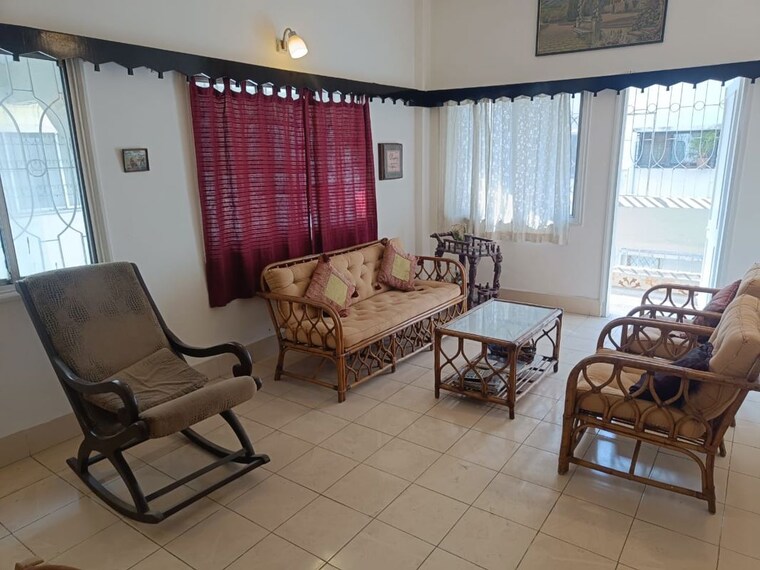 Living Room, landmark-garden 2 Bedroom 1300 Sq.Ft. Apartment In Kalyani Nagar Pune 9836385