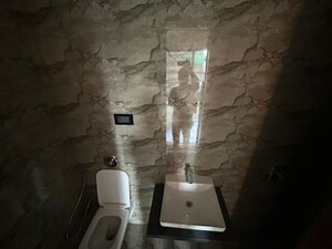 Bathroom in 3 BHK Apartment at VTP Aethereus, Mahalunge – for Rent