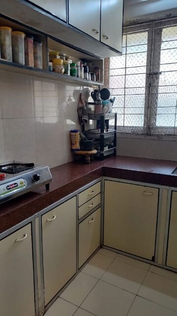 Kitchen in 1 BHK Apartment at Bandra West – for Rent