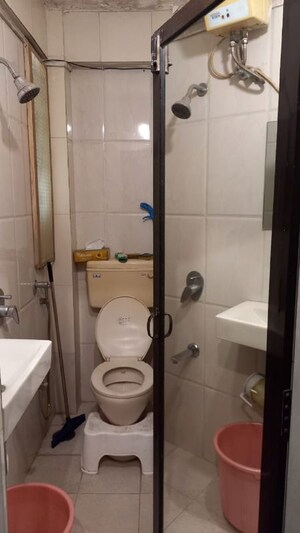 Bathroom in 1 BHK Apartment at Bandra West – for Rent