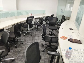 Team Area in  Office Space at Lunkad Sky Belvedere, Viman Nagar – for Rent