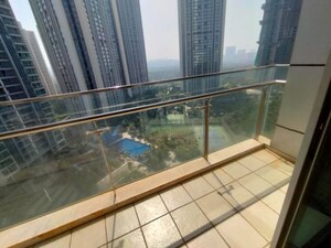 Balcony in 3 BHK Apartment at Oberoi Exquisite Goregaon, Goregaon East – for Rent