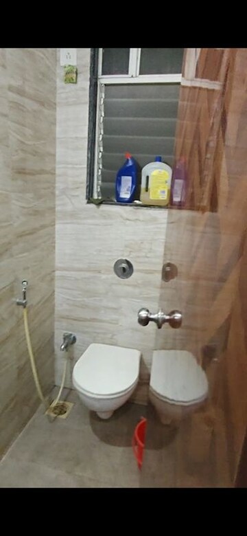 Bathroom in 1 BHK Apartment at Squarefeet Joy square, Kasarvadavali – for Rent