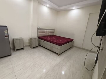 Bedroom in 1 BHK Builder Floor at Ansal Sushant Lok I, Sector 43 – for Rent