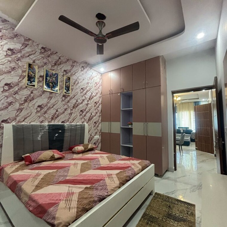 Bedroom, bhago majra road 3 Bedroom 168 Sq.Yd. Independent House In Bhago Majra Road Kharar 9836380