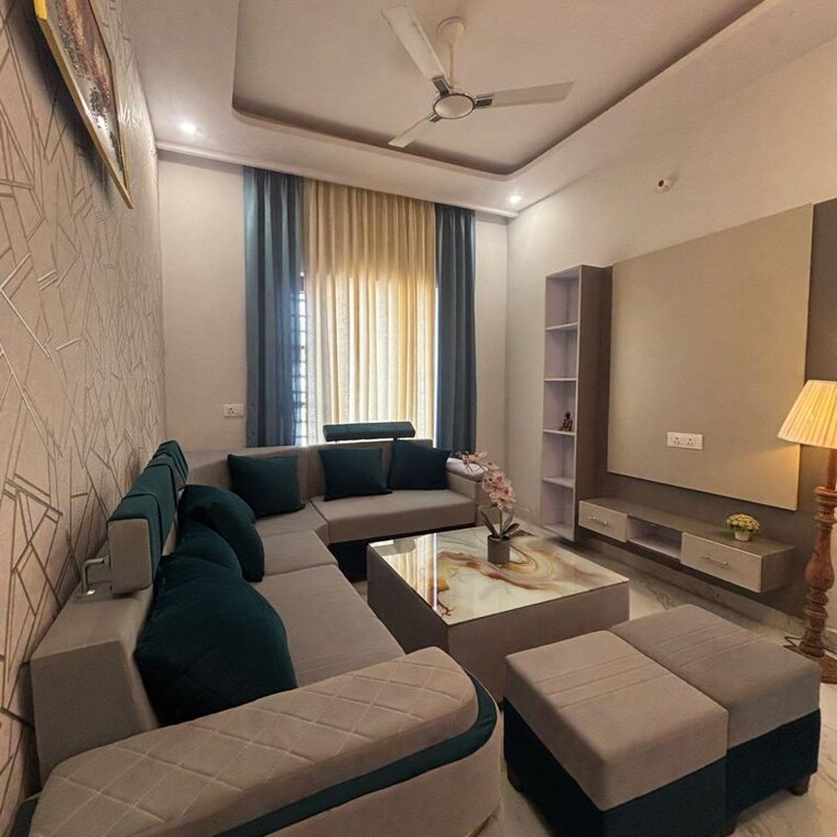 Living Room, bhago majra road 3 Bedroom 168 Sq.Yd. Independent House In Bhago Majra Road Kharar 9836380