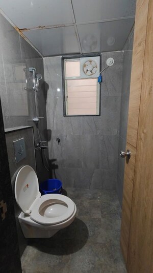 Bathroom in 1 BHK Apartment at Abhinav Pebbles Urbania, Bavdhan – for Rent