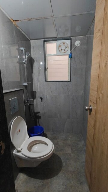 Bathroom in 1 BHK Apartment at Abhinav Pebbles Urbania, Bavdhan – for Rent