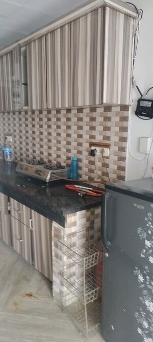 Kitchen in 1 BHK Builder Floor at Janakpuri – for Rent