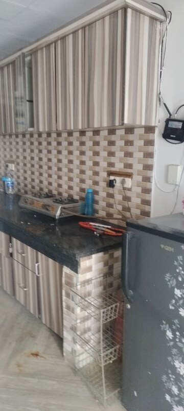 Kitchen in 1 BHK Builder Floor at Janakpuri – for Rent
