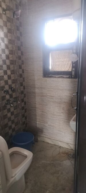 Bathroom in 1 BHK Builder Floor at Janakpuri – for Rent