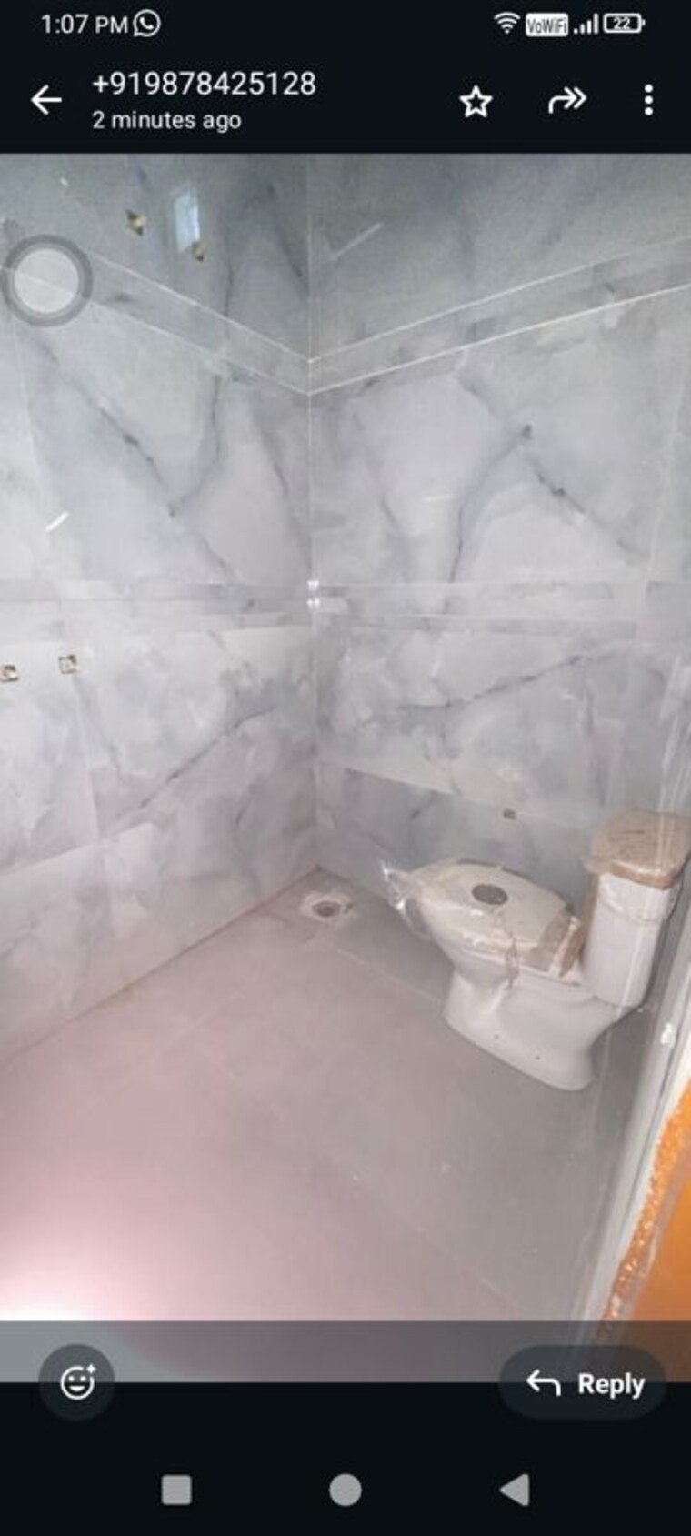 Bathroom, sector 66 b 4 Bedroom 100 Sq.Yd. Independent House In Sector 66 B Mohali 9837073