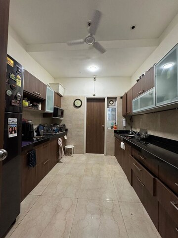 Kitchen in 3 BHK Apartment at LnT Crescent Bay T5, Parel – for Rent