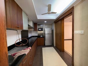 Kitchen in 3 BHK Apartment at DB Realty Shagun Towers, Goregaon East – for Rent
