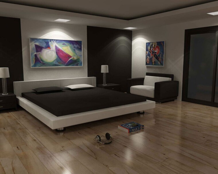 Bedroom, wireless colony 3 Bedroom 1450 Sq.Ft. Apartment In Wireless Colony Pune 9830965