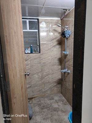 Bathroom in 3 BHK Apartment at Abhinav Pebbles Urbania, Bavdhan – for Rent