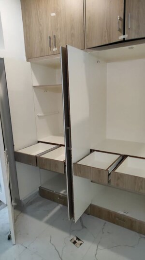 Staircase in 4 BHK Builder Floor at SS Southend Floors, South City 2 – for Rent