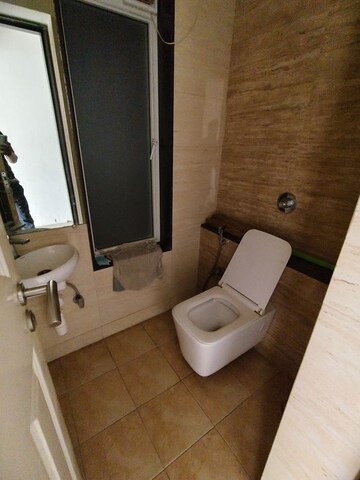 Bathroom in 1 BHK Apartment at Aspen Park, Goregaon East – for Rent