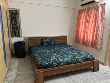 Bedroom in 3 BHK Apartment at Jubilee Residency, Jubilee Hills – for Rent