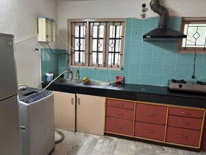Kitchen in 3 BHK Apartment at Jubilee Residency, Jubilee Hills – for Rent