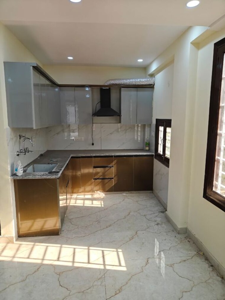 Kitchen, mahavir enclave 1 2 Bedroom 529 Sq.Ft. Builder Floor In Mahavir Enclave 1 Delhi 9838033