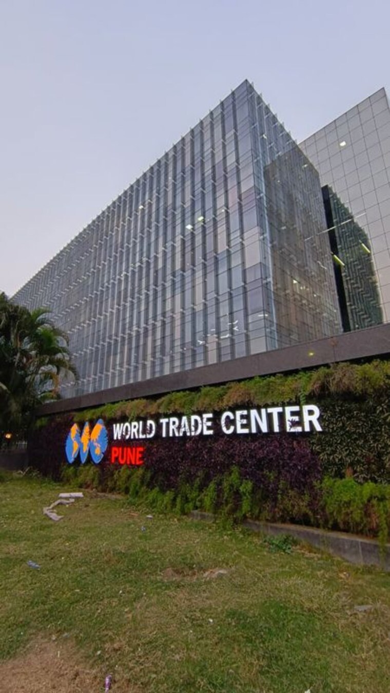 Exterior View, panchshil-world-trade-center Commercial Office Space 1435 Sq.Ft. In Kharadi Pune 9837633