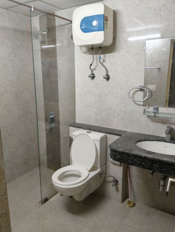 Bathroom in 3 BHK Apartment at Paarth Aadyant, Gomti Nagar – for Rent