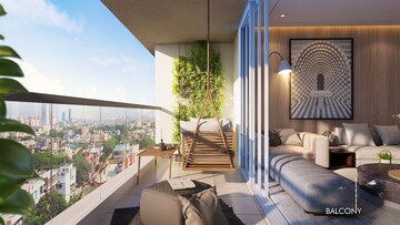 Balcony in 3 BHK Apartment at Matigara – for Sale