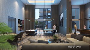 Living Room in 3 BHK Apartment at Matigara – for Sale