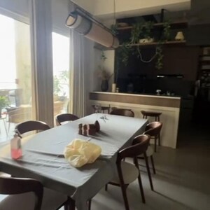 Team Area in 4 BHK Apartment at Indiabulls Sky Forest, Dighe Nagar – for Rent