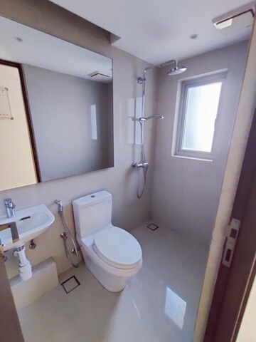 Bathroom in 2 BHK Apartment at One Hiranandani Park, Ghodbunder Road – for Rent