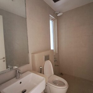 Bathroom in 4 BHK Apartment at Indiabulls Sky Forest, Dighe Nagar – for Rent