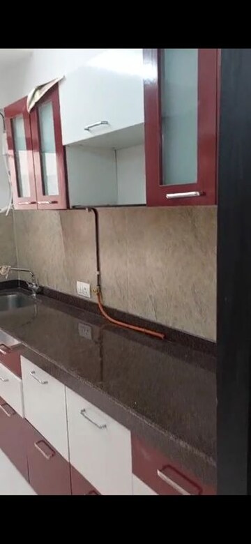 Kitchen in 2.5 BHK Apartment at The Wadhwa Anmol Fortune, Goregaon West – for Rent