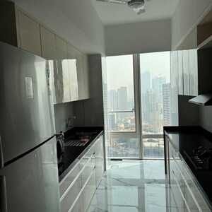 Kitchen in 4 BHK Apartment at Indiabulls Blu, Upper Worli – for Rent