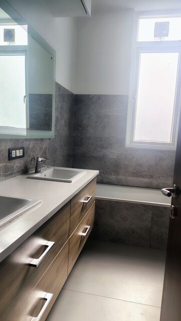 Kitchen in 4 BHK Builder Floor at SS Southend Floors, South City 2 – for Rent