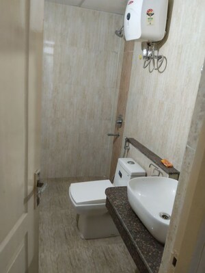 Bathroom in 3.5 BHK Apartment at Paarth Aadyant, Gomti Nagar – for Rent