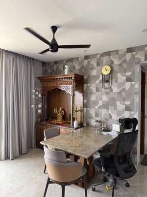 Dining area in 3 BHK Apartment at Thane West – for Sale