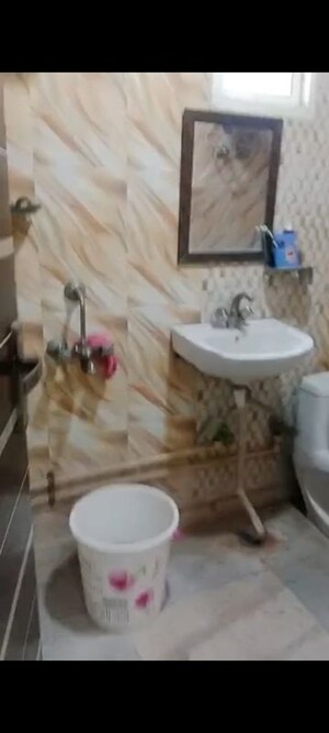 Bathroom in 2 BHK Builder Floor at Malviya Nagar – for Rent
