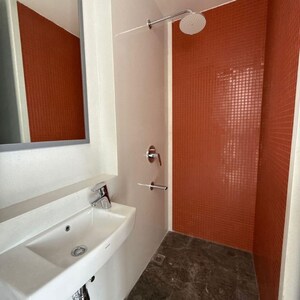 Bathroom in 3 BHK Apartment at Worli – for Rent