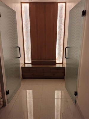 Bathroom in 4 BHK Apartment at Prestige High Fields, Gachibowli – for Rent