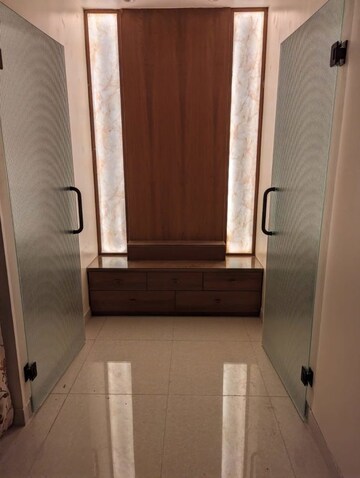 Bathroom in 4 BHK Apartment at Prestige High Fields, Gachibowli – for Rent