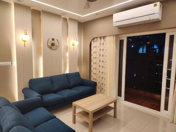 Living Room in 4 BHK Apartment at Prestige High Fields, Gachibowli – for Rent