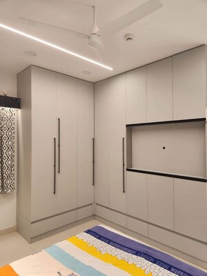 Kitchen in 4 BHK Apartment at Prestige High Fields, Gachibowli – for Rent