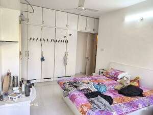 Bedroom in 3 BHK Apartment at Prakriti Society, Baner – for Rent