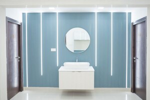 Bathroom in 4 BHK Apartment at RNP 1, Kondapur – for Rent