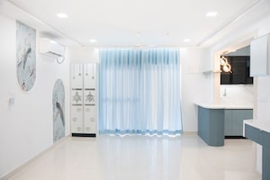 Living Room in 4 BHK Apartment at RNP 1, Kondapur – for Rent