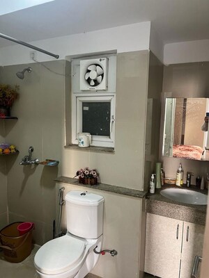 Bathroom in 3 BHK Apartment at Emaar Gurgaon Greens, Sector 102 – for Rent